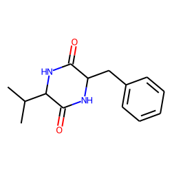 2,5-Piperazinedione, 3-benzyl-6-isopropyl-