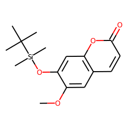 Scopoletin, tert-butyldimethylsilyl ether
