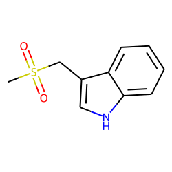3-((Methylsulfonyl)methyl)-1H-indole