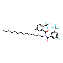 Benzamide, 3-fluoro-5-trifluoromethyl-N-(3-fluoro-5-trifluoromethylbenzoyl)-N-tetradecyl-