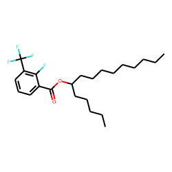 2-Fluoro-3-trifluoromethylbenzoic acid, 6-pentadecyl ester
