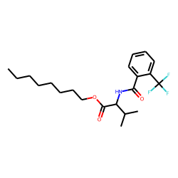 L-Valine, N-(2-trifluoromethylbenzoyl)-, octyl ester