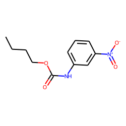 M-nitro carbanilic acid, n-butyl ester
