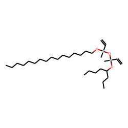 Silane, methylvinyl(oct-4-yloxy)(methylvinylhexadecyloxysilyloxy)-