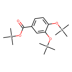Benzoic acid, 3,4-bis[(trimethylsilyl)oxy]-, trimethylsilyl ester