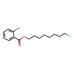 2-Bromobenzoic acid, 8-chlorooctyl ester