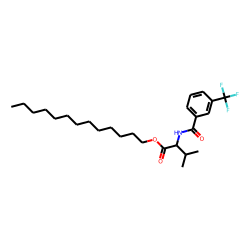 L-Valine, N-(3-trifluoromethylbenzoyl)-, tridecyl ester