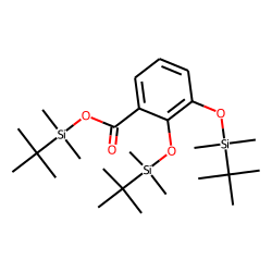 Benzoic acid, 2,3-bis[(tert-butyldimethylsilyl)oxy]-, tert-butyldimethylsilyl ester