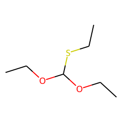 Diethoxy ethylthiomethane