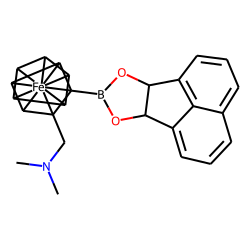 Acenaphthene-cis-1,2-diol, 2-(N,N-dimethylaminomethyl)-ferroceneboronate
