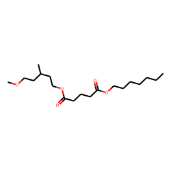 Glutaric acid, heptyl 5-methoxy-3-methylpentyl ester