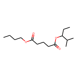 Glutaric acid, butyl 2-methylpent-3-yl ester