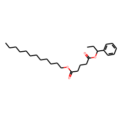 Glutaric acid, dodecyl 1-phenylpropyl ester
