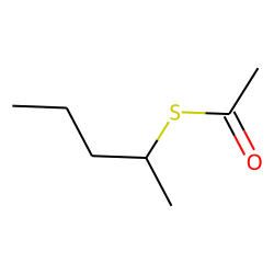 Acetic acid, thio-, S-1-methylbutyl ester