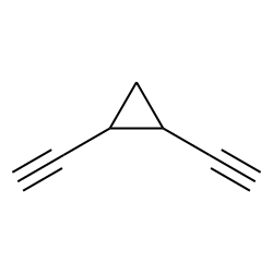 Cyclopropane,cis-1,2-diethynyl-
