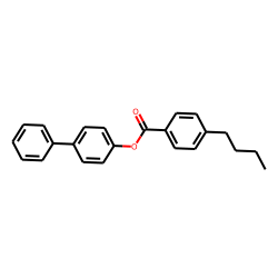 4-Butylbenzoic acid, 4-biphenyl ester