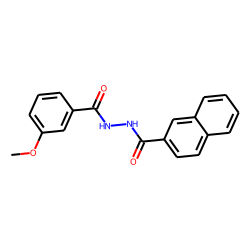 Hydrazine, 1-(m-anisoyl)-2-(2-naphthoyl)-