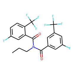 Benzamide, 3-fluoro-5-trifluoromethyl-N-(3-fluoro-5-trifluoromethylbenzoyl)-N-propyl-