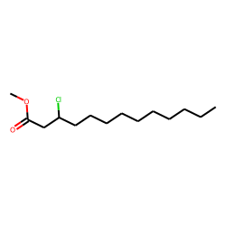 3-Chlorotridecanoic acid, methyl ester