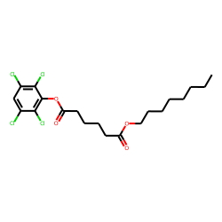 Adipic acid, octyl 2,3,5,6-tetrachlorophenyl ester