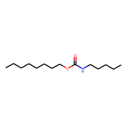 Carbonic acid, monoamide, N-pentyl-, octyl ester