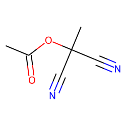 Propanedinitrile, (acetyloxy)methyl-