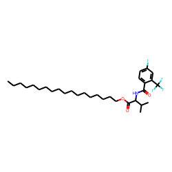 L-Valine, N-(4-fluoro-2-trifluoromethylbenzoyl)-, octadecyl ester