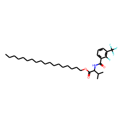 L-Valine, N-(2-fluoro-3-trifluoromethylbenzoyl)-, octadecyl ester