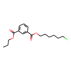 Isophthalic acid, 6-chlorohexyl propyl ester
