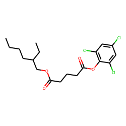 Glutaric acid, 2,4,6-trichlorophenyl 2-ethylhexyl ester