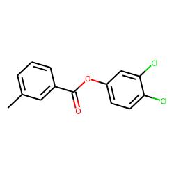 m-Toluic acid, 3,4-dichlorophenyl ester
