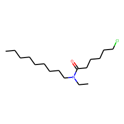 Hexanamide, 6-chloro-N-ethyl-N-nonyl-