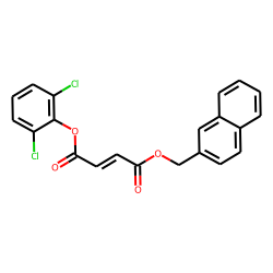 Fumaric acid, 2,6-dichlorophenyl naphth-2-ylmethyl ester