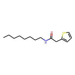 2-Thiopheneacetamide, N-octyl-