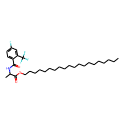 D-Alanine, N-(4-fluoro-2-trifluoromethylbenzoyl)-, eicosyl ester