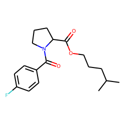 L-Proline, N-(4-fluorobenzoyl)-, isohexyl ester