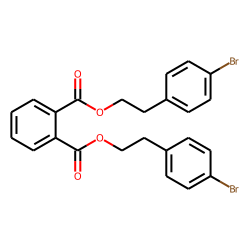 Phthalic acid, di(2-(4-bromophenyl)ethyl) ester