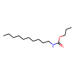 Carbonic acid, monoamide, N-decyl-, propyl ester