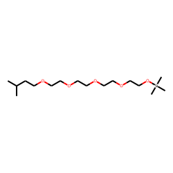 2-(2-(2-Isopentoxy-ethoxy)-ethoxy)-ethoxy)-ethyl TMS ether