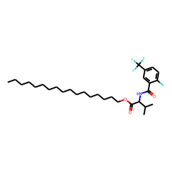 L-Valine, N-(2-fluoro-5-trifluoromethylbenzoyl)-, heptadecyl ester
