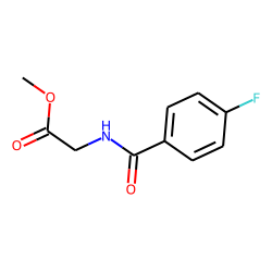 Glycine, N-(4-fluorobenzoyl)-, methyl ester