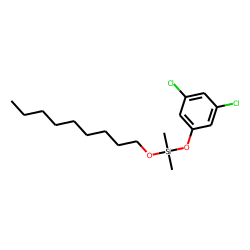 Silane, dimethyl(3,5-dichlorophenoxy)nonyloxy-