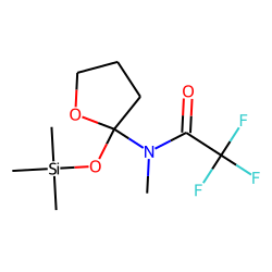 2(3H)-Furanone, TMS (possibly, MSTFA-adduct)
