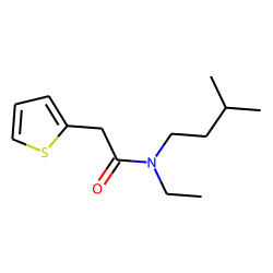 Acetamide, 2-(2-thiophenyl)-N-ethyl-N-3-methylbutyl-