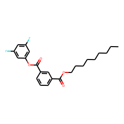 Isophthalic acid, 3,5-difluorophenyl nonyl ester