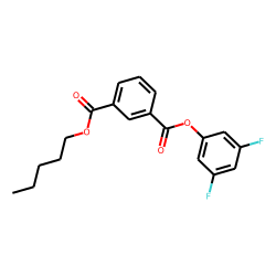Isophthalic acid, 3,5-difluorophenyl pentyl ester