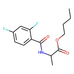 D-Alanine, N-(2,4-difluorobenzoyl)-, butyl ester