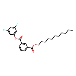 Isophthalic acid, 3,5-difluorophenyl undecyl ester