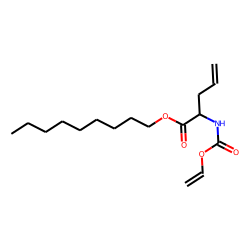2-Aminopent-4-enoic acid, N-vinyloxycarbonyl-, nonyl ester