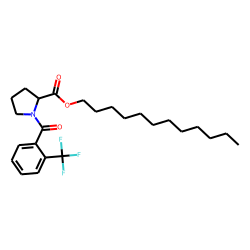 L-Proline, N-(2-trifluoromethylbenzoyl)-, dodecyl ester